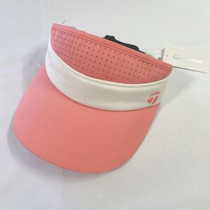 【新品】TaylorMade ツートンハイクラウンサンバイザー レディース