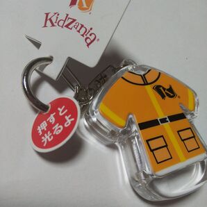 kidzania 消防士 Tシャツライト キーホルダー