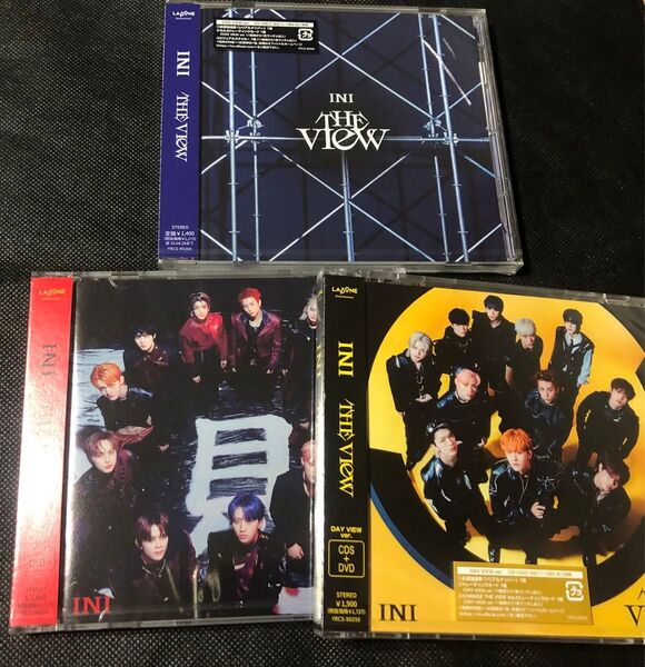 INI THE VIEW CD3形態セット 未開封