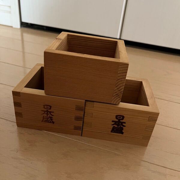 酒 枡 升 日本盛 日本酒 お猪口