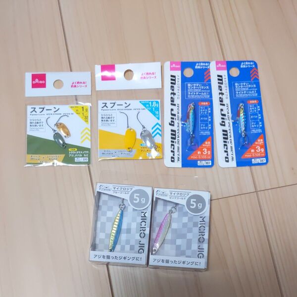 マイクロ ジグ&スプーンセット