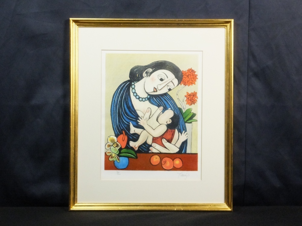 Yahoo!オークション -「北川民次」(石版画、リトグラフ) (版画