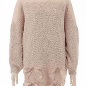 ニット リズリサ ワンピース LIZ LISA スカラップニットワンピース 長袖 セーター ニット