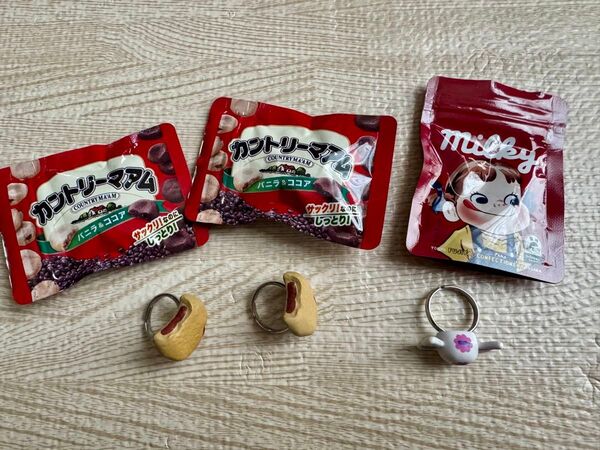 お菓子マスコットりんぐ ガチャガチャ