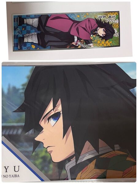 冨岡義勇 鬼滅の刃 下敷き ボードコレクション 柱稽古 全集中展 誕生祭 誕生日 柱展