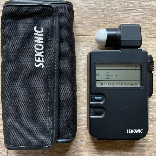 SEKONIC セコニック DIGI LITE L-318B セコニック 露出計 ソフトケース付き カメラ