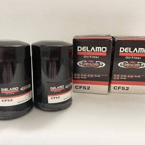 【値下げ】DELAMO OIL FILTER オイルフィルター CF52 外車用 2個組 オイルフィルター