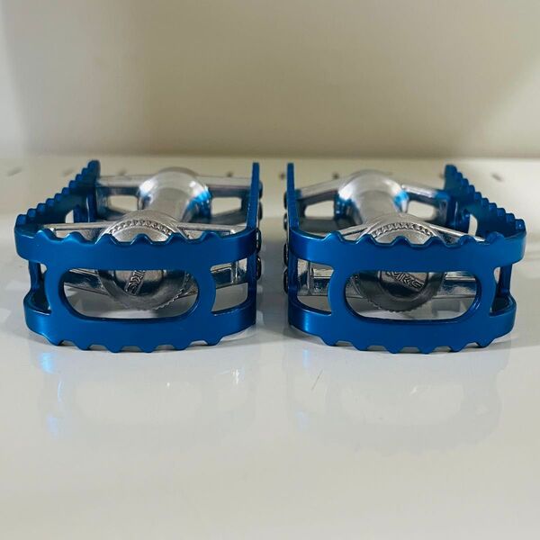 MKS JAPAN BM-7 Blue old school bmx pedal 1/2 NOS