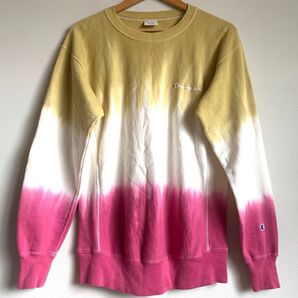 状態◎【チャンピオン】リバースウィーブ 刺繍ロゴ スウェット アメカジ王道
