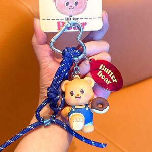 バターベア butterbear キーホルダー フィギュア プレゼント