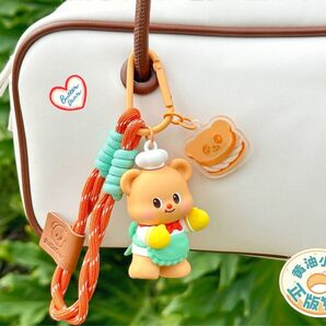 バターベア butterbear キーホルダー フィギュア プレゼント 鈴付き