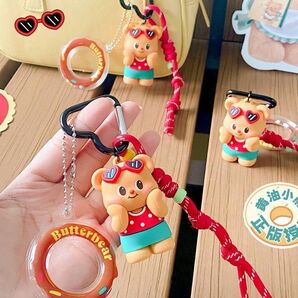 バターベア butterbear キーホルダー フィギュア プレゼント