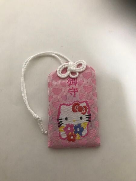 ハローキティ お守り ピンク 大垣八幡神社