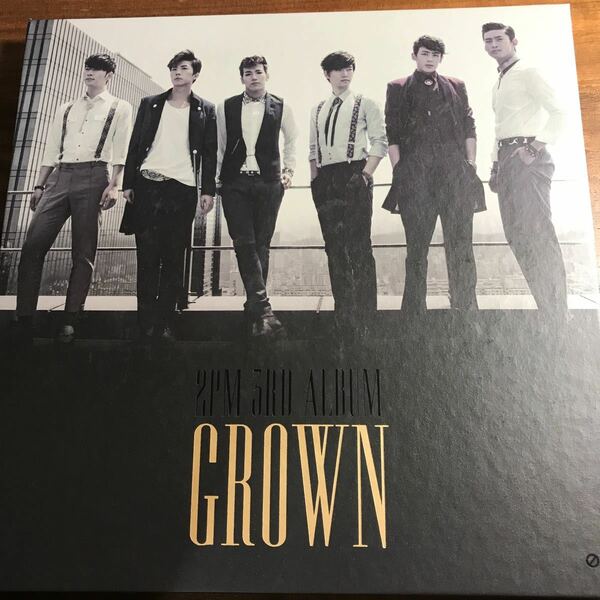 2PM 韓国3rdアルバム　GROWN