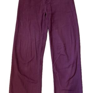 H&M ストレートパンツ ボルドー M