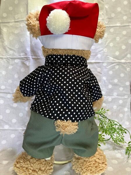 ダッフィー コスチューム シャツ&パンツセット *ハンドメイド