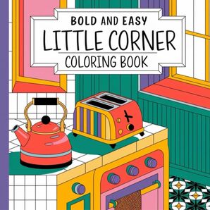 大人の塗り絵 LITTLE CORNER COLORING BOOK