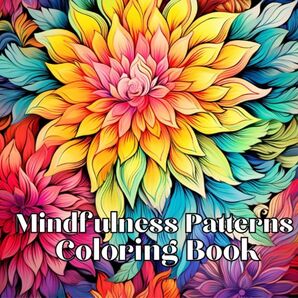 大人の塗り絵Mindfulness Patterns Coloring Book