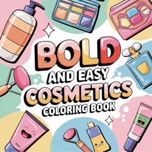 大人の塗り絵COSMETICS COLORING BOOK