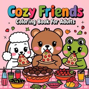 Cozy Friends 大人向け塗り絵本