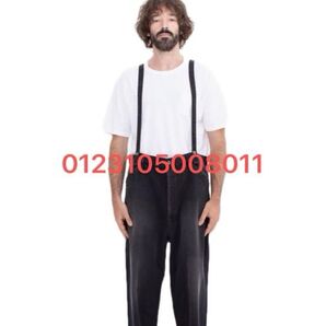 VISVIM LAFKA BRACES PANTS DMGD ビスビム 3 パンツ ブラック visvim