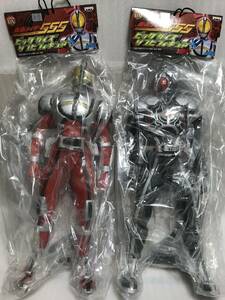 仮面ライダーファイズ ビッグサイズソフビフィギュア４ 仮面ライダーファイズ 全２種セット 未開封品・動作未確認・長期保存品