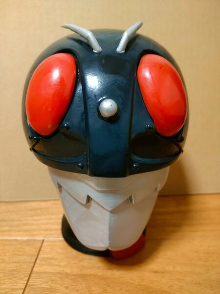 仮面ライダー マスク 貯金箱 レトロ