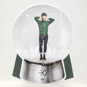 【★即決価格★】EXO★12月の奇跡 Miracle in December★封入スノードーム★クリス 貴重 エクソ