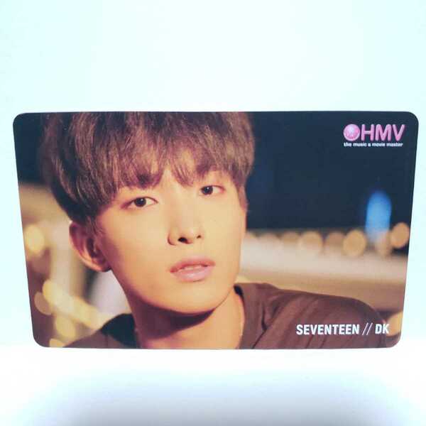 【即決価格】【送料無料!!】SEVENTEEN★YOU MAKE MY DAY★HMV×SEVENTEEN オリジナルスペシャルカード★ドギョム D.K 美品 セブチ