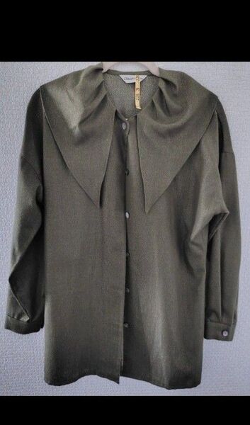 クロードレマ Claude Lema イトキン 長袖 シャツ 襟 春服 秋服 大人コーデ 素敵可愛い クリーニング済み 送料無料