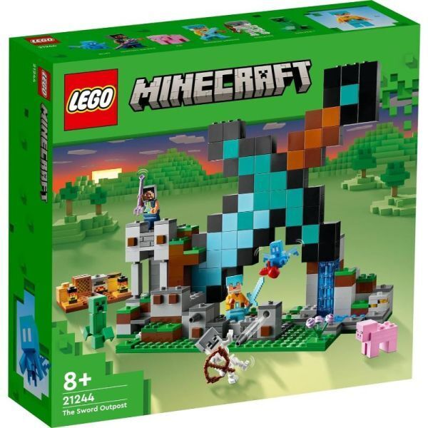 レゴ 21244 マインクラフト ダイヤモンドの剣の基地 【新品未開封-5702017415796】