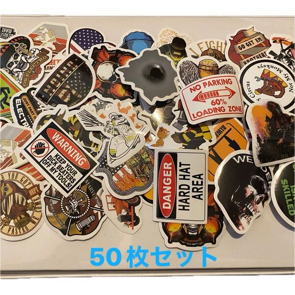 50枚セット シール 防水ステッカー サーフィン アンティーク ビンテージ ヴィンテージ ピンズ 雑貨