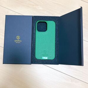 早い者勝ち!unifiss iPhone 13Pro ケース グリーン