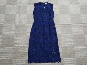  new goods free shipping US6 number /JP11 number Kate Spade Newyork Kate Spade New York so- Foxey bai color race midi dress 