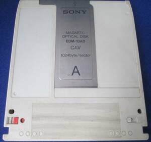 【SONY】5”型光磁気ディスクカートリッジ EDM-1DA0(使用済）