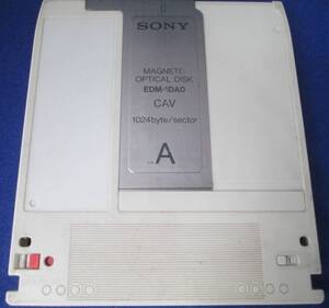 【SONY】5”型光磁気ディスクカートリッジ EDM-1DA0(使用済)