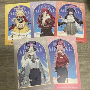 ブルーアーカイブ ポストカード 5種セット