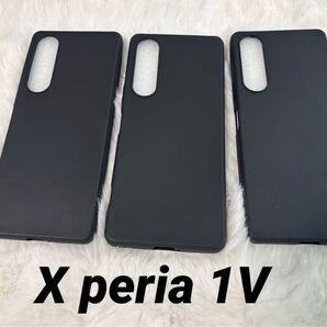 【家族や友人たちと】Xperia 1V SO-51D/SOG10対応 おそろい ペアケース ブラック