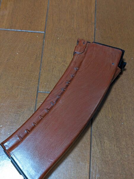 LCT 電動ガン用 ベークライト風塗装 スプリング樹脂マガジン 5.45x39 AK74 AKS74U AK105