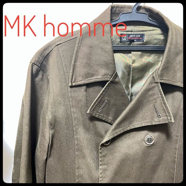 【古着】MICHEL KLEIN HOMME ジャケット コート ブラウン 廃版