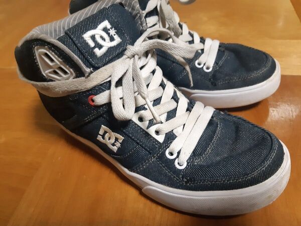 DC SHOE CO 23cm キッズ レディース デニム スケート スケボー