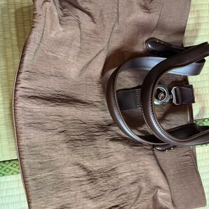 with-leather ナイロントート