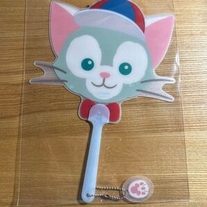 上海ディズニー ジェラトーニ 未開封未使用 うちわ 団扇 扇子
