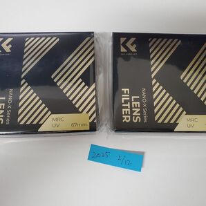 【NANO-X】K&F Concept 67mm 72mm レンズ保護フィルタ