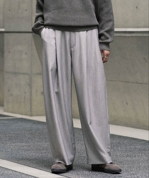 Wym Lidnm FAUX WOOL CURVY COMFORT PANTS