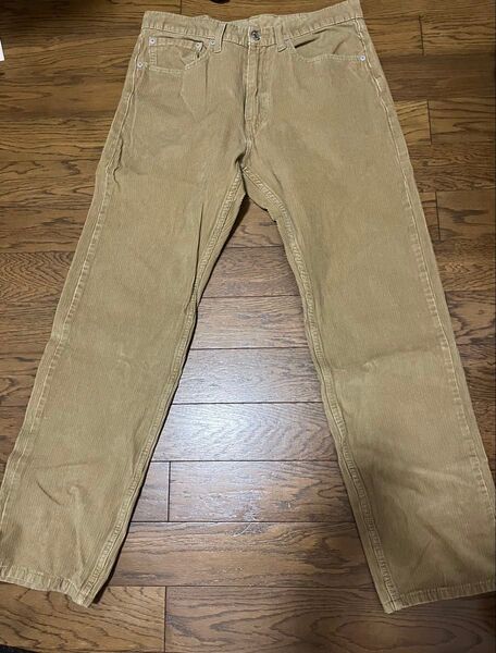 Levi's 505 コーデュロイパンツ ベージュ