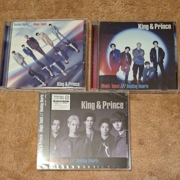 美品/King & Prince Magic Touch 通常盤,A,B公式写真付
