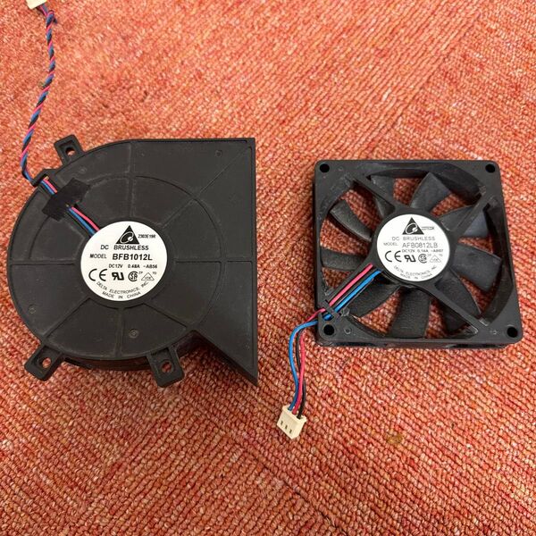 Delta AUB0812MB 8015 12V 0.17A 8CM mute chassis power cooling fan