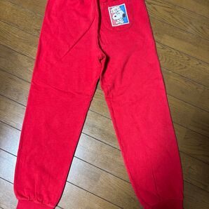 ファミリア スヌーピー SNOOPY 女児 スウェットパンツ 130 レッド