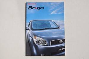 [ catalog only ] Be Go previous term 2006 year 26P Daihatsu catalog 